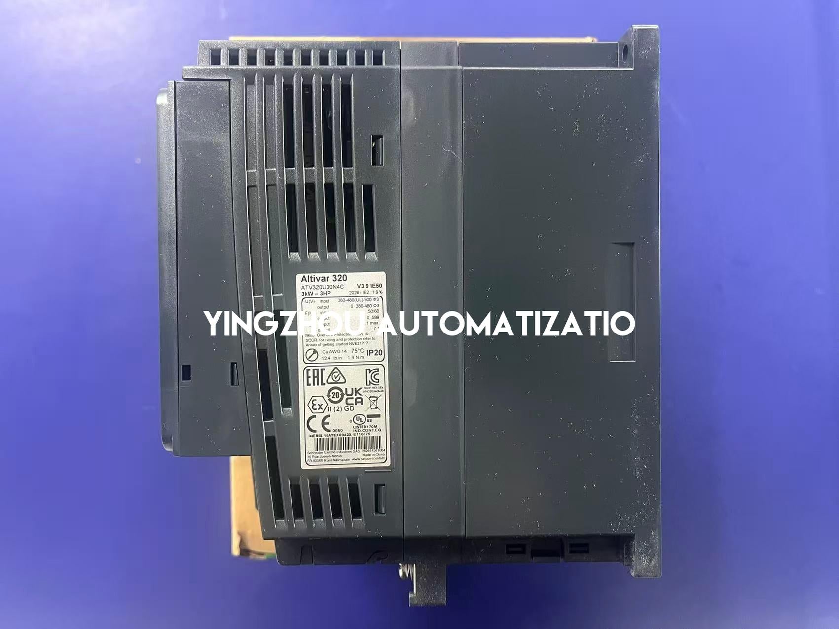 Schneider ATV320U30N4C VFD | 3.0kW 4HP, 400V 3-Phase, Compact Industrial Drive, IP20, High-Performance Motor Control, Brand New Original-YingZhou Automatization