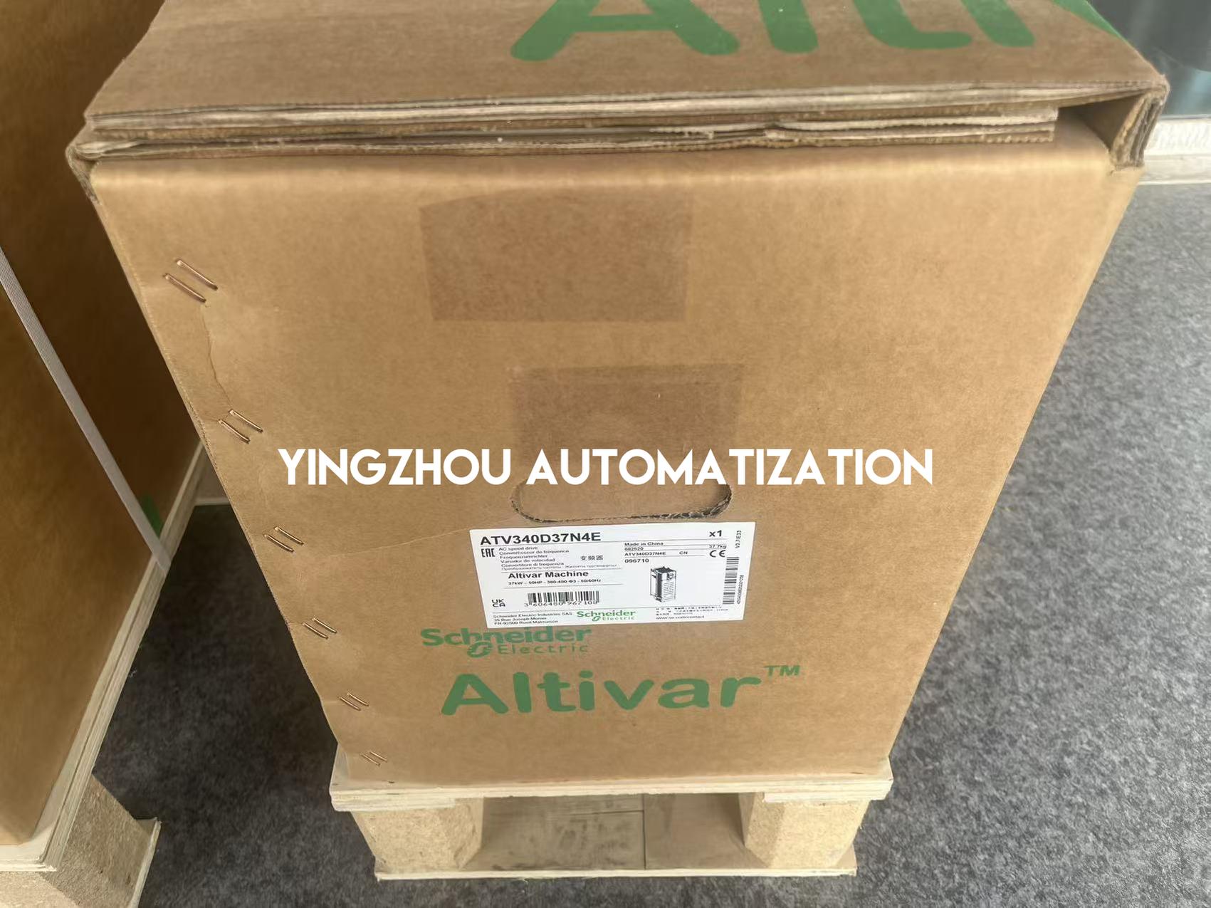 Schneider ATV340D37N4E Altivar Machine ATV340 Variable Speed Drive | 37 kW (50 HP) | 3-Phase 400/480V | IP21 | Brand New Original-YingZhou Automatization