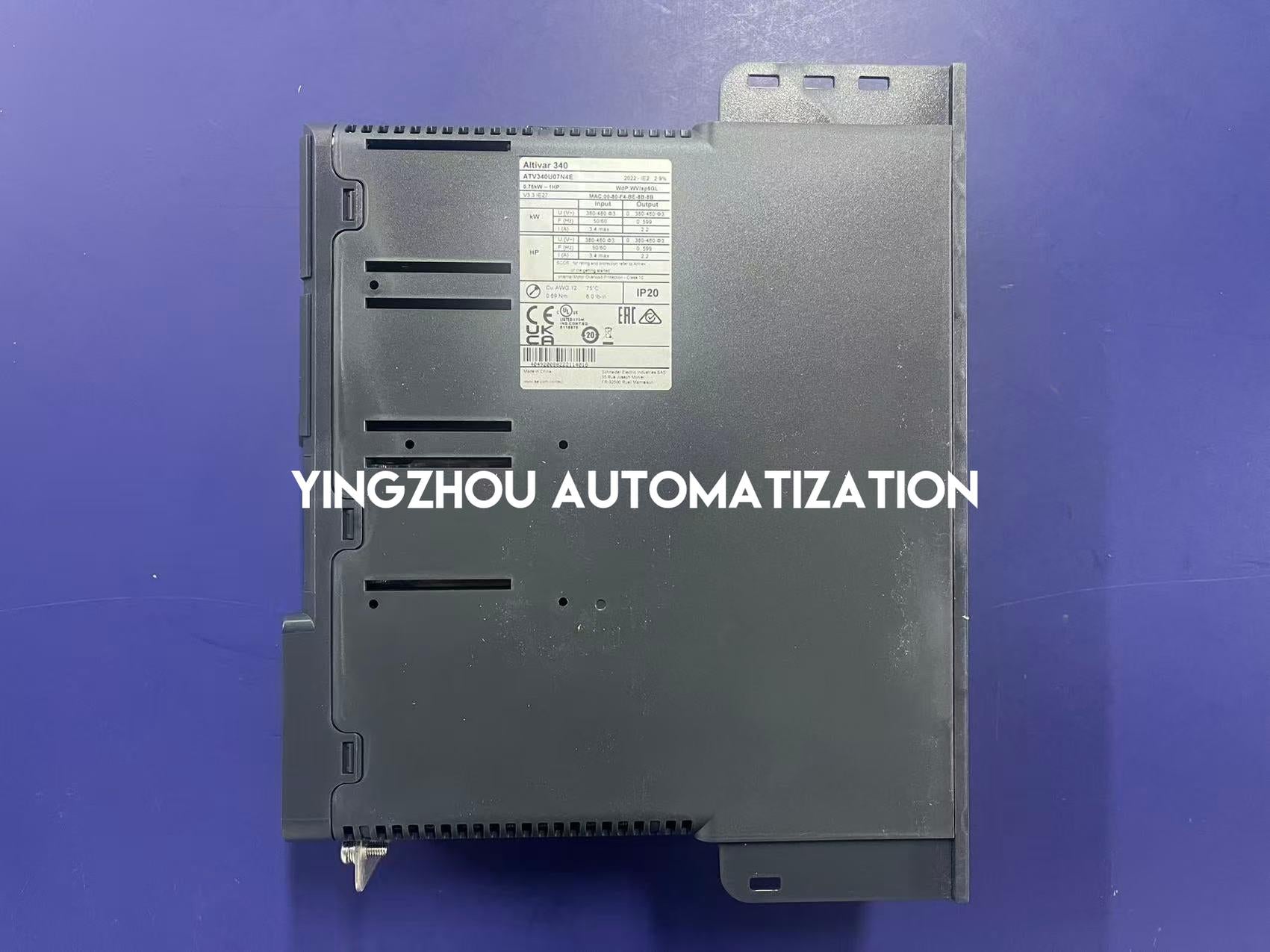 Schneider ATV340U07N4E VFD | Altivar Machine ATV340 Drive | 0.75 kW / 1 HP 380V - 480V 3-Phase | Brand New Original-YingZhou Automatization