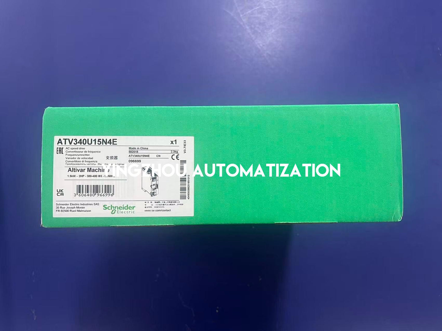Schneider ATV340U15N4E VFD | Altivar Machine ATV340 Drive | 1.5 kW / 2 HP 380V - 480V 3-Phase | Brand New Original-YingZhou Automatization