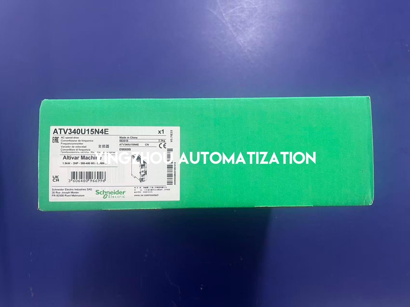 Schneider ATV340U15N4E VFD | Altivar Machine ATV340 Drive | 1.5 kW / 2 HP 380V - 480V 3-Phase | Brand New Original-YingZhou Automatization