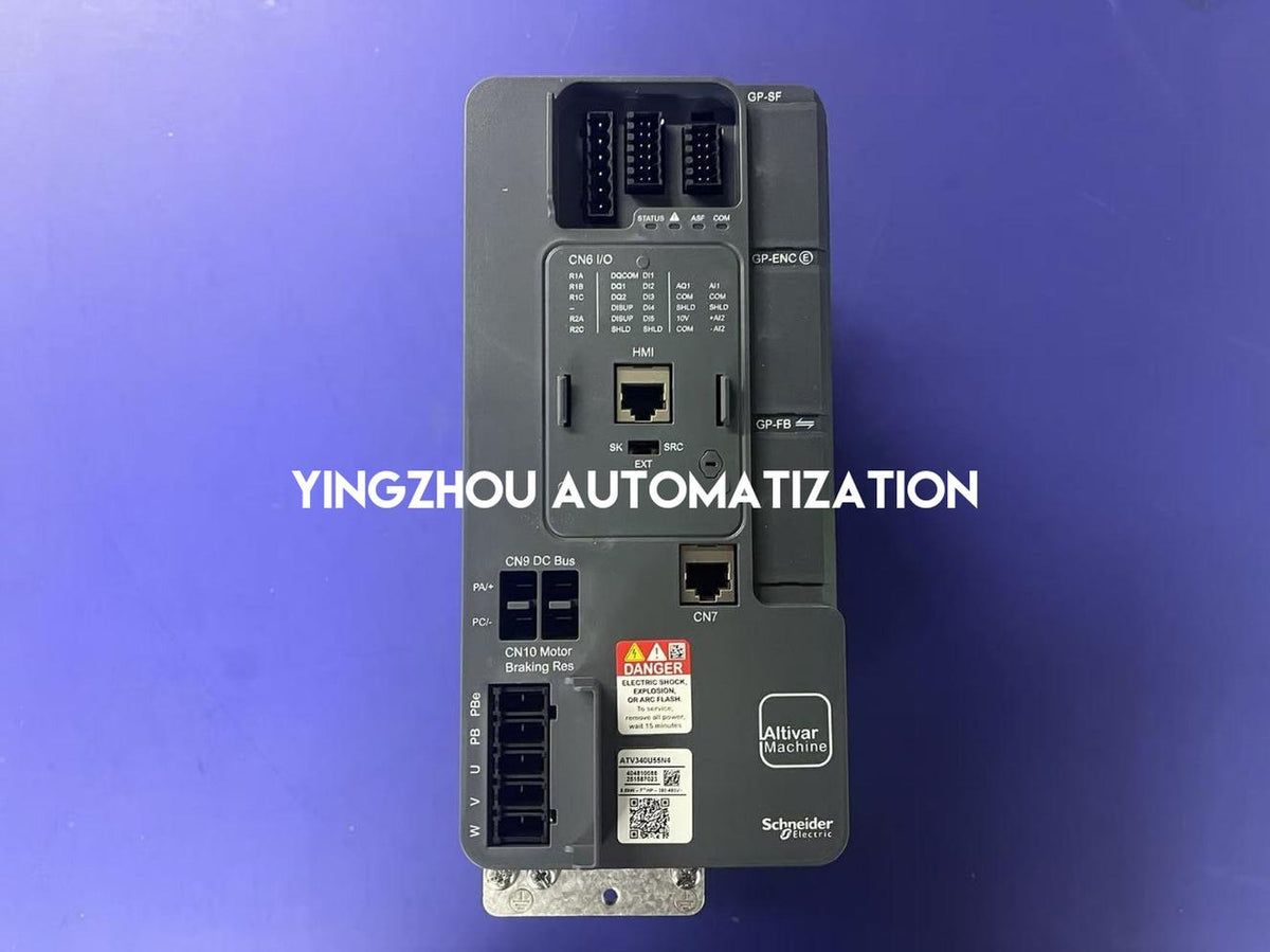 Schneider ATV340U55N4 Altivar Machine ATV340 5.5kW 7HP HD 380-480V 3-Phase Modbus Variable Speed Drive-YingZhou Automatization