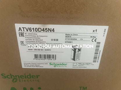 Schneider ATV610D45N4 VFD | Altivar Easy 610 Drive | 45 kW / 60 HP 380V - 460V 3-Phase | Brand New Original-YingZhou Automatization