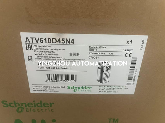 Schneider ATV610D45N4 VFD | Altivar Easy 610 Drive | 45 kW / 60 HP 380V - 460V 3-Phase | Brand New Original-YingZhou Automatization