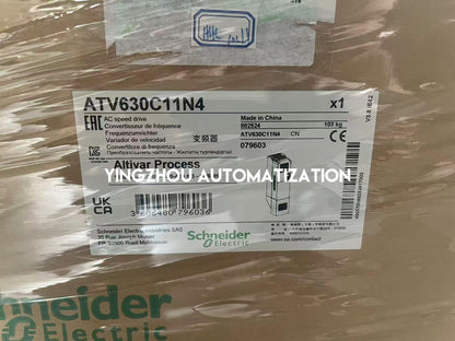 Schneider ATV630C11N4 Process Drive | 110kW, 400V 3-Phase, High-Efficiency Industrial VFD, IP21, Advanced Energy Management, Brand New Original-YingZhou Automatization