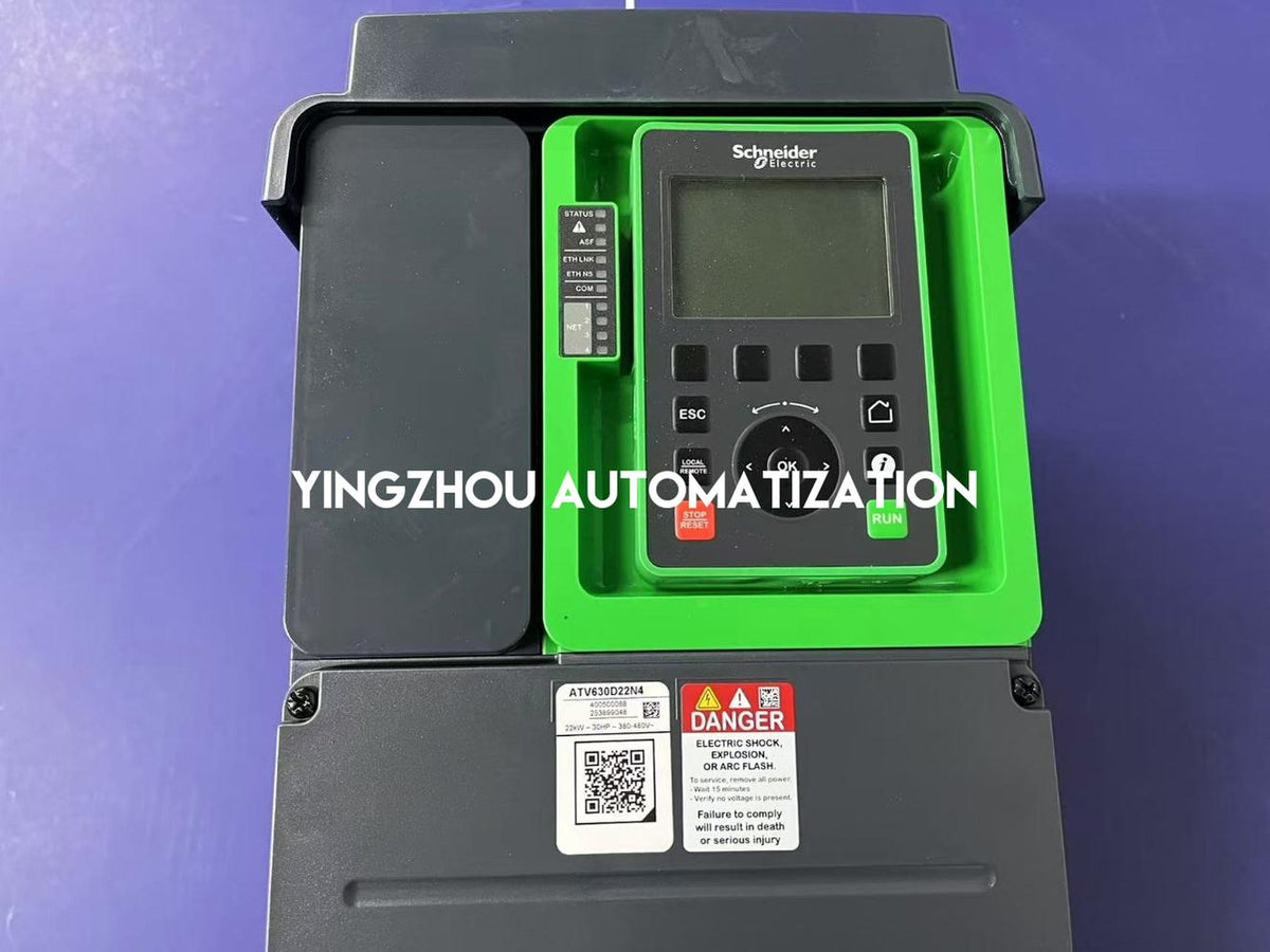 Schneider ATV630D22N4 Altivar Process ATV630 22kW 30HP Normal Duty 18.5kW 25HP Heavy Duty 380-480V Modbus TCP Variable Speed Drive-YingZhou Automatization