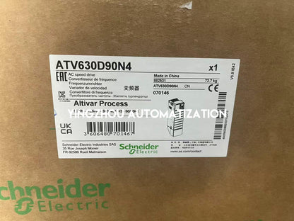 Schneider ATV630D90N4 Altivar Process VFD | 90kW, 400V, 3-Phase, Industrial Drive | Brand New Original-YingZhou Automatization