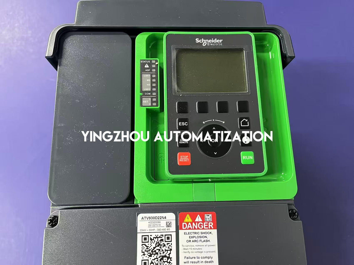 Schneider ATV930D22N4 Altivar Process ATV930 22kW 30HP Normal Duty 18.5kW 25HP Heavy Duty 380-480V Modbus TCP Variable Speed Drive-YingZhou Automatization