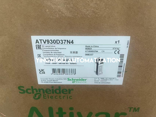 Schneider ATV930D37N4 Altivar Process Drive | 37kW, 400-480V, 3-Phase, Variable Speed Drive | Brand New Original-YingZhou Automatization