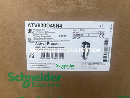 Schneider ATV930D45N4 Altivar Process ATV900 Variable Speed Drive | 45 kW (60 HP) | 3-Phase 400/480V | IP21 | Brand New Original-YingZhou Automatization