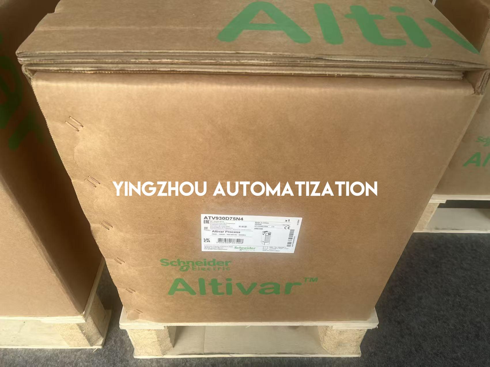 Schneider ATV930D75N4 VFD | Altivar Process ATV930 Drive | 75 kW / 100 HP 380V - 480V 3-Phase | Brand New Original-YingZhou Automatization