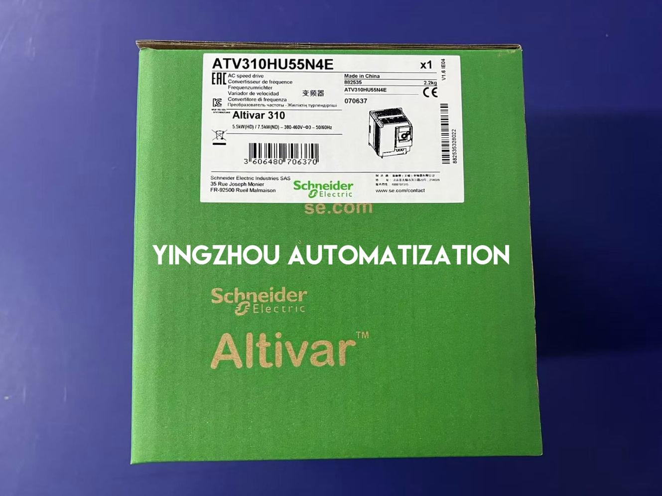 Schneider Altivar ATV310HU55N4E Variable Frequency Drive | 5.5kW (7.5 HP), 380-460V, 3-Phase, IP20 | Brand New Original-YingZhou Automatization