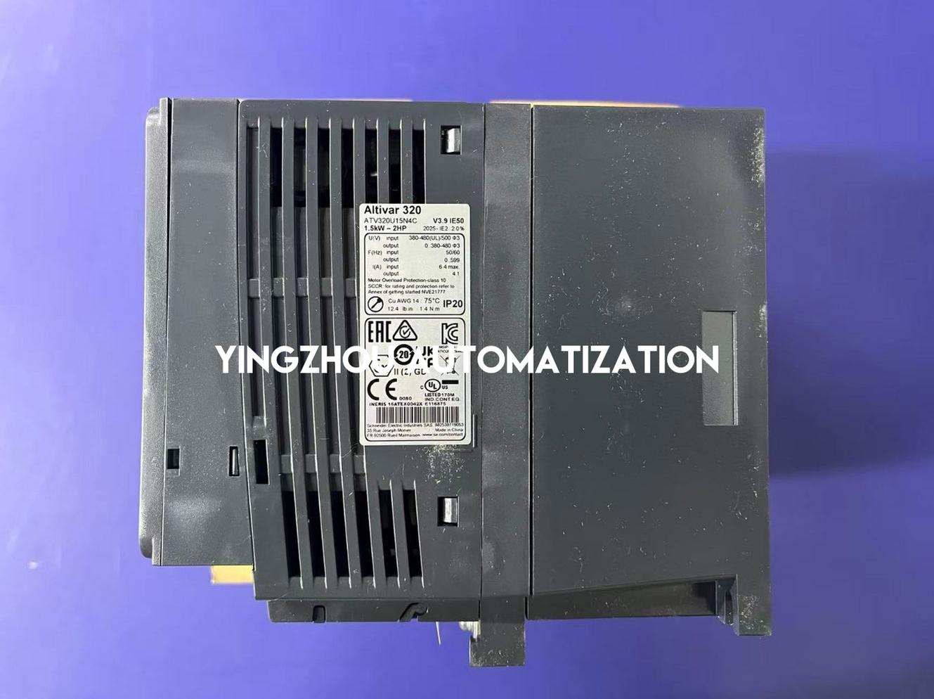 Schneider Altivar ATV320U15N4C Variable Frequency Drive | 1.5kW (2 HP), 380-500V, 3-Phase, IP20 | Brand New Original-YingZhou Automatization