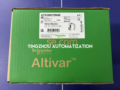 Schneider Altivar ATV320U75N4B Variable Frequency Drive | 7.5kW (10HP), 380-500V, 3-Phase, IP20, Book Format | Brand New Original-YingZhou Automatization