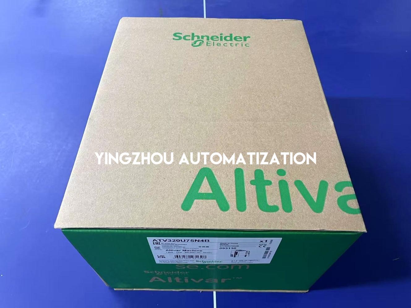 Schneider Altivar ATV320U75N4B Variable Frequency Drive | 7.5kW (10HP), 380-500V, 3-Phase, IP20, Book Format | Brand New Original-YingZhou Automatization