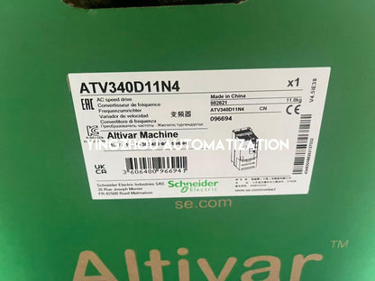 Schneider Altivar ATV340D11N4 VFD | 11kW (15HP), 400V, 25.4A, IP20, High-Performance Motor Control | Brand New Original-YingZhou Automatization