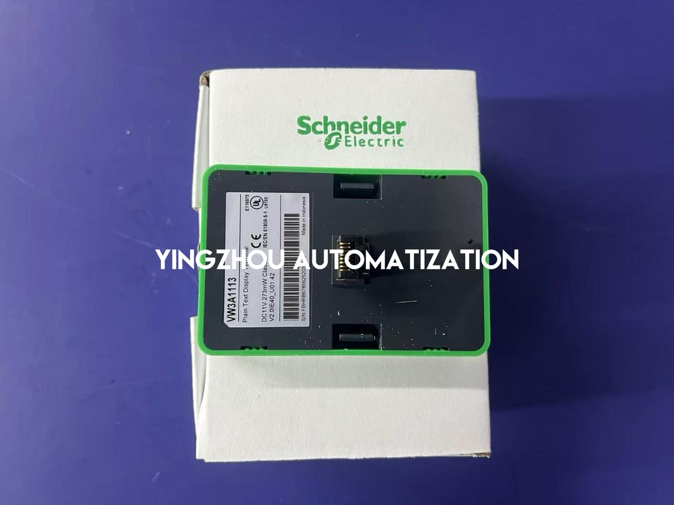 Schneider Altivar Series Plain Text Display Terminal VW3A1113 128 x 64Pixels IP21-YingZhou Automatization