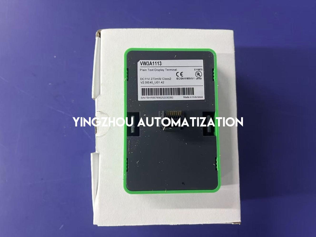 Schneider Altivar VW3A1113 Remote Graphic Display Terminal | IP65, for Altivar Drives | Brand New Original-YingZhou Automatization