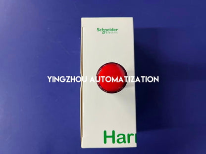 Schneider Easy Harmony XA2 Series Round Pilot Light XA2EVM4LC Red Integral LED 230VAC Anti-interference-YingZhou Automatization