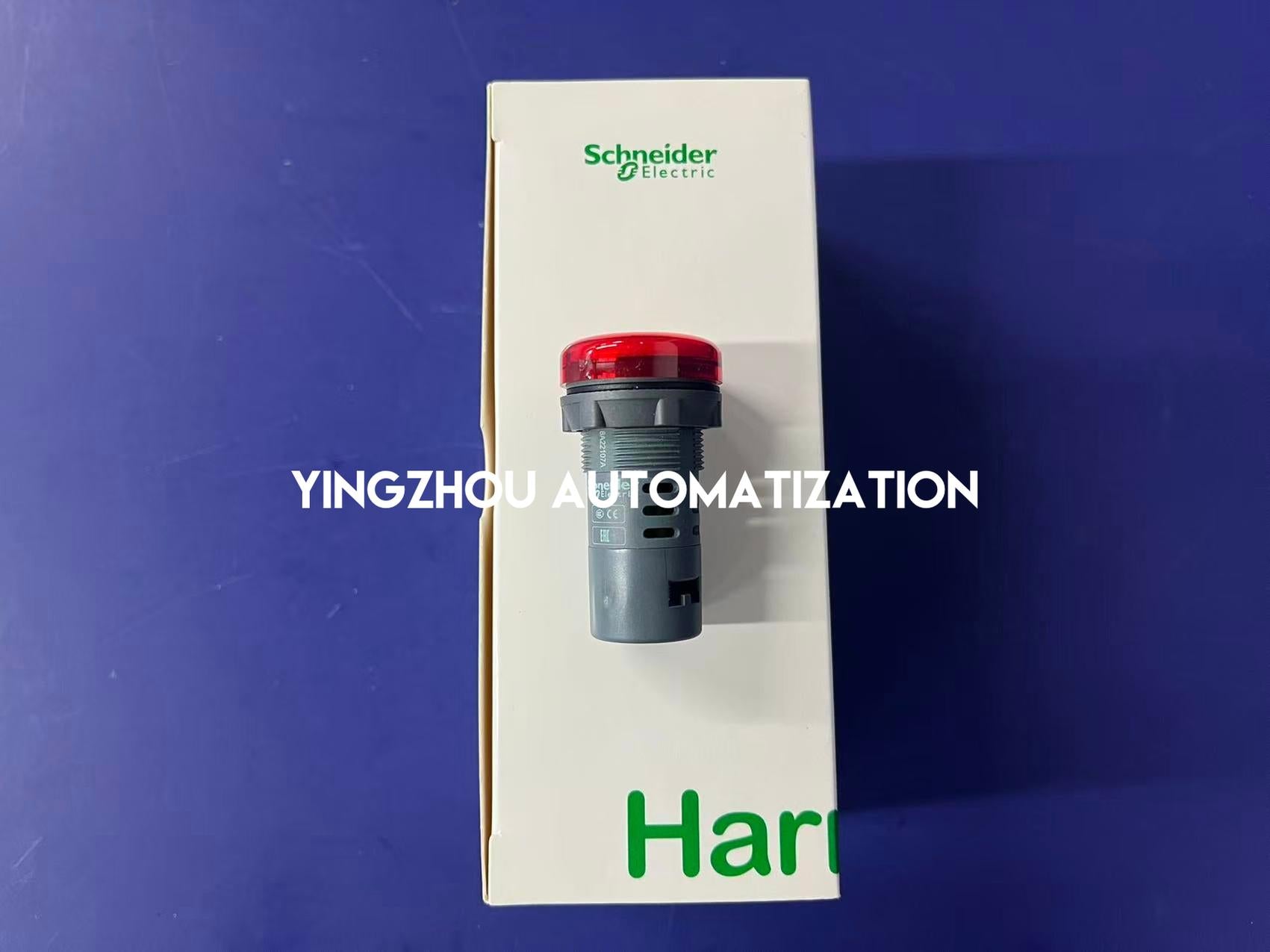 Schneider Easy Harmony XA2 Series Round Pilot Light XA2EVM4LC Red Integral LED 230VAC Anti-interference-YingZhou Automatization