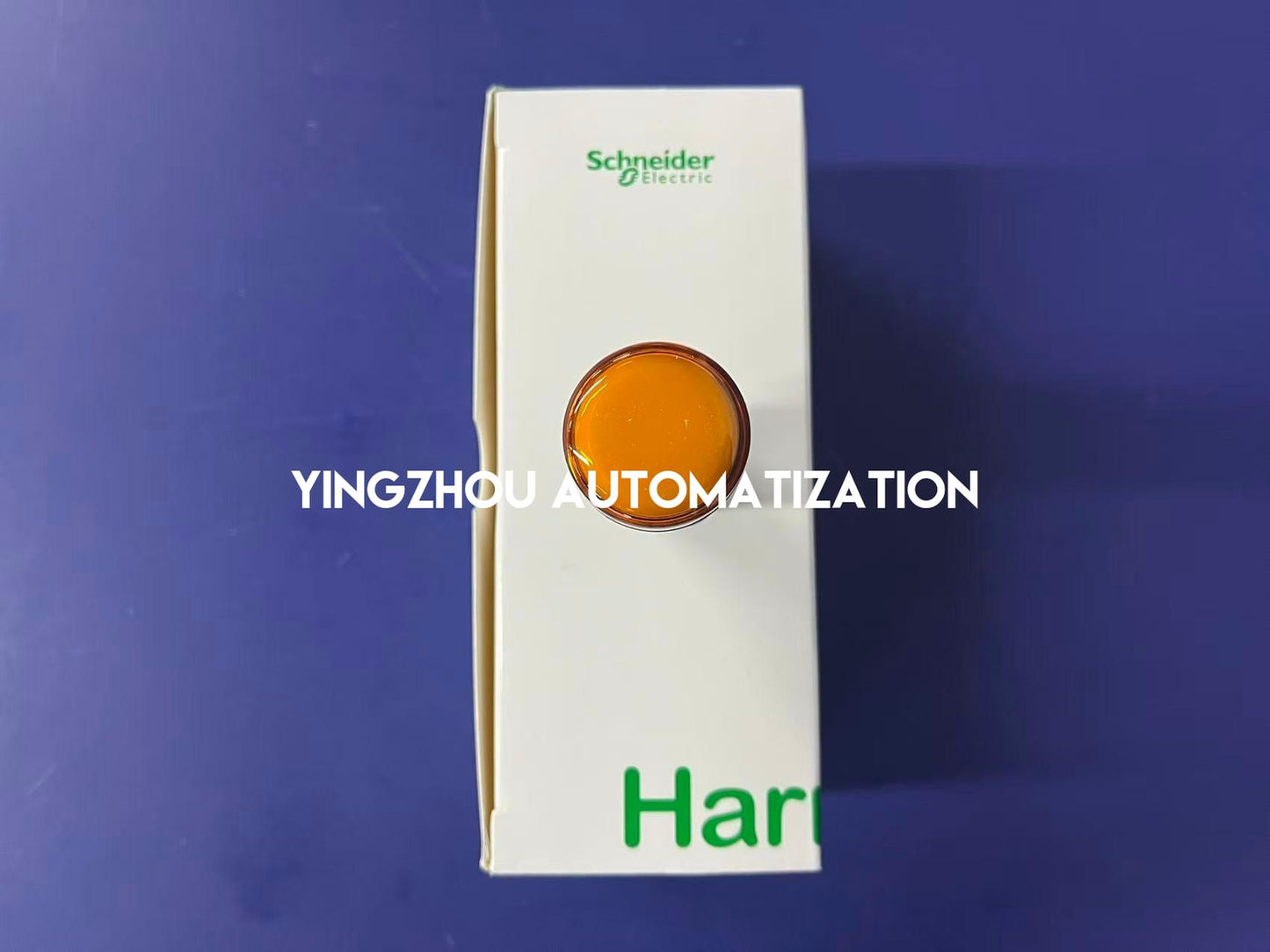 Schneider Easy Harmony XA2 Series Round Pilot Light XA2EVM5LC Orange Integral LED 220VAC Screw Clamp Terminals-YingZhou Automatization