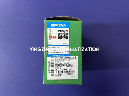 Schneider EasyPact LC1N1810M5N Contactor | 18A, 3-Pole, 1NO, 220V AC Coil, Industrial Control | Brand New Original-YingZhou Automatization