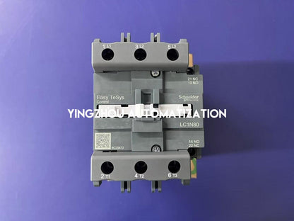 Schneider EasyPact LC1N80M5N Contactor | 80A, 3-Pole, 220V AC Coil, Industrial Control | Brand New Original-YingZhou Automatization