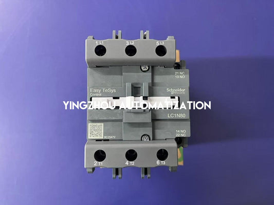 Schneider EasyPact LC1N80M5N Contactor | 80A, 3-Pole, 220V AC Coil, Industrial Control | Brand New Original-YingZhou Automatization