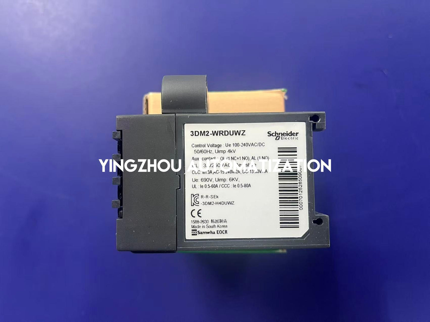 Schneider Electric 3DM2-WRDUWZ Protection Relay | EOCR Digital, 0.5-60A, 100-240V AC/DC, Motor Protection, Brand New Original-YingZhou Automatization