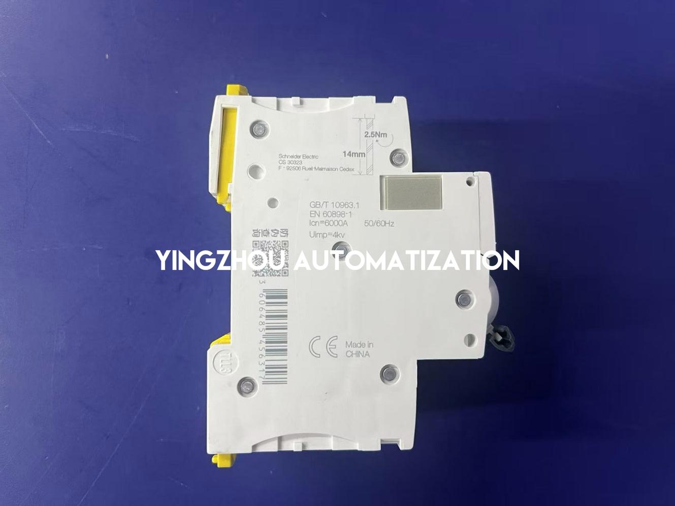 Schneider Electric A9F19202 Acti9 iC60N Circuit Breaker | 2-Pole, 10A, D-Curve, 6kA/10kA-YingZhou Automatization