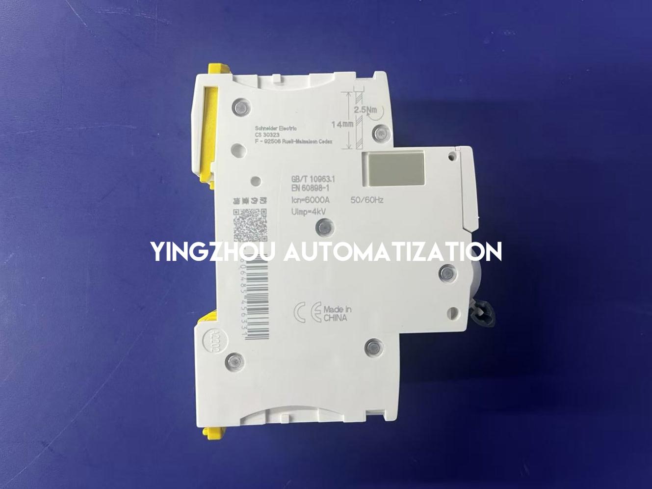 Schneider Electric A9F19206 Acti9 iC60N Circuit Breaker | 2-Pole, 6A, D-Curve, 6kA/10kA-YingZhou Automatization