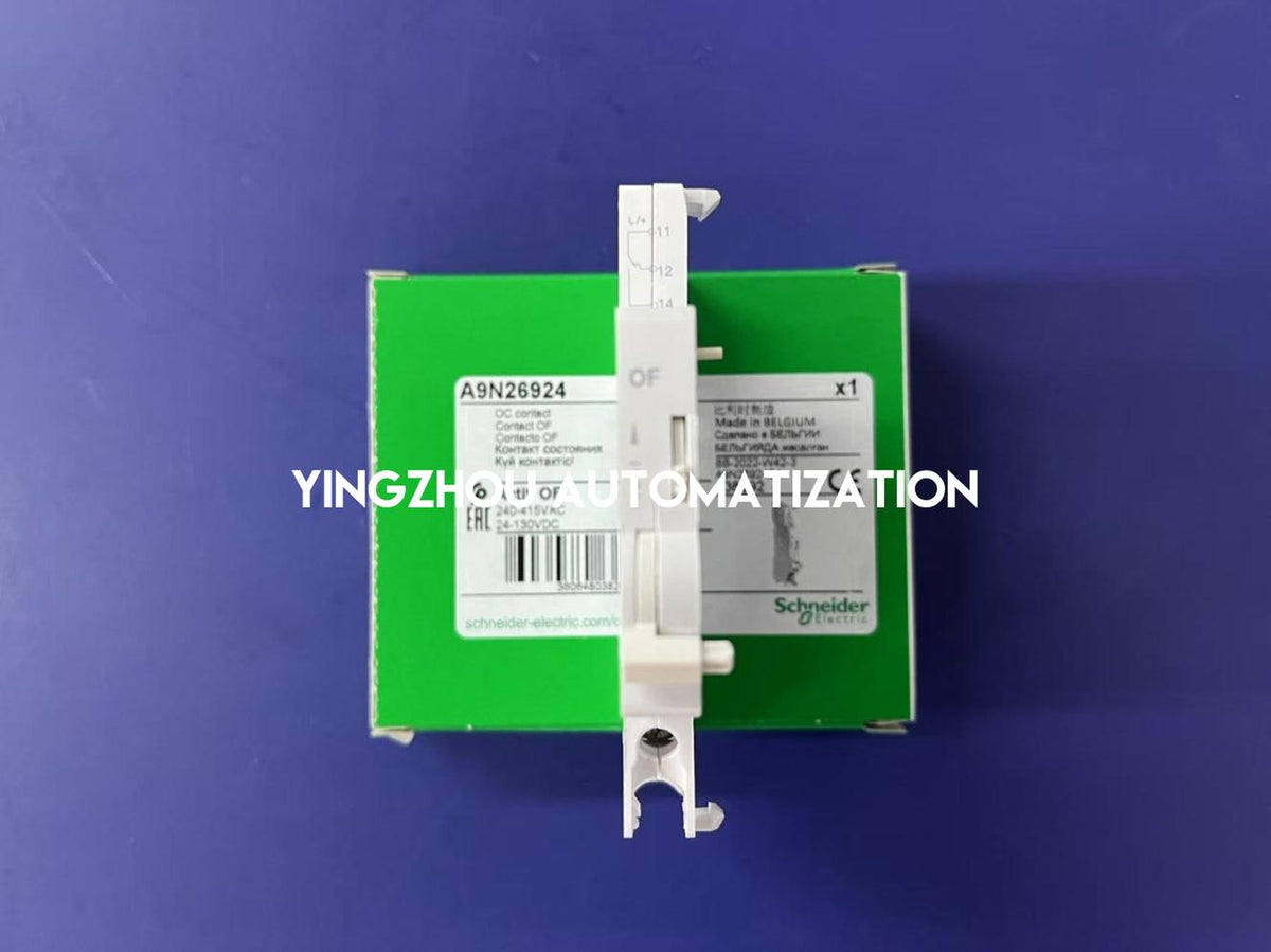 Schneider Electric A9N26924 Acti9 OF 1 C/O Auxiliary Contact 240-415V AC 24-130V DC-YingZhou Automatization