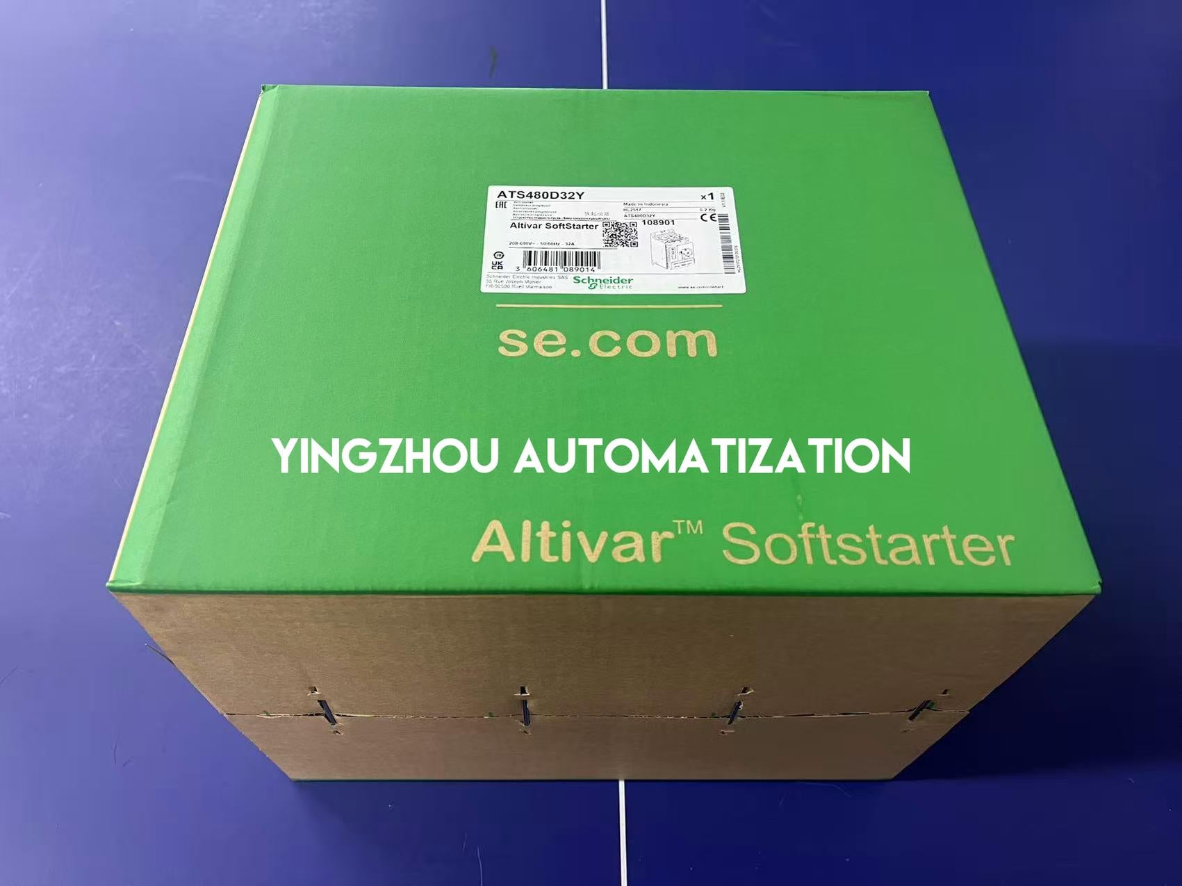 Schneider Electric ATS480D32Y Altistart 480 Soft Starter | 32A, 208-690V AC, Advanced Motor Protection-YingZhou Automatization
