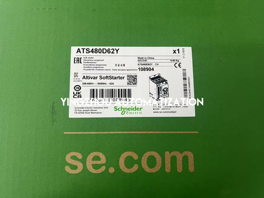 Schneider Electric ATS480D62Y Altivar ATS480 62A 208-690V 30kW 400V Normal Duty Soft Starter-YingZhou Automatization
