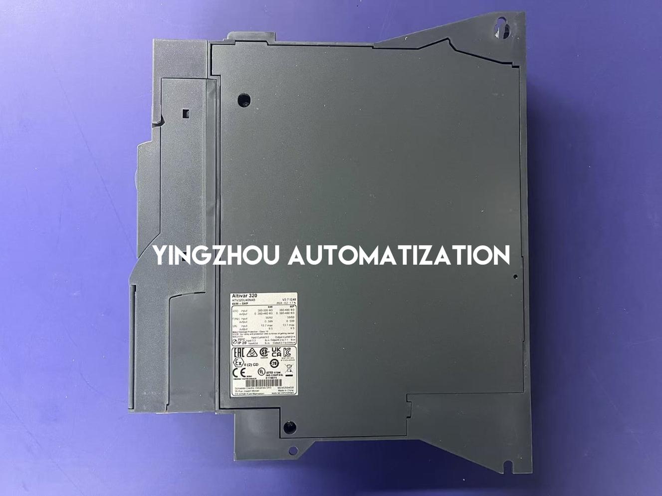 Schneider Electric ATV320U40N4B Altivar Machine VFD | 4.0kW, 5HP, 380-500V 3-Phase, Book Format-YingZhou Automatization