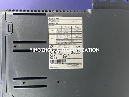 Schneider Electric ATV340U55N4 VFD | Altivar Machine ATV340, 5.5kW, 400V, 3-Phase, High-Performance, Brand New Original-YingZhou Automatization