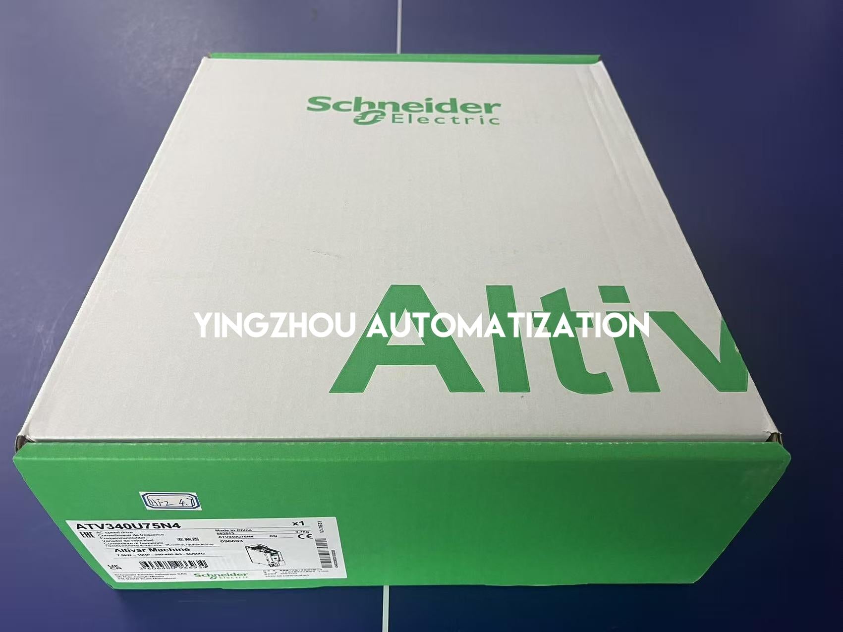 Schneider Electric ATV340U75N4 Altivar Machine VFD | 7.5kW, 10HP, 380-480V 3-Phase, High Performance-YingZhou Automatization