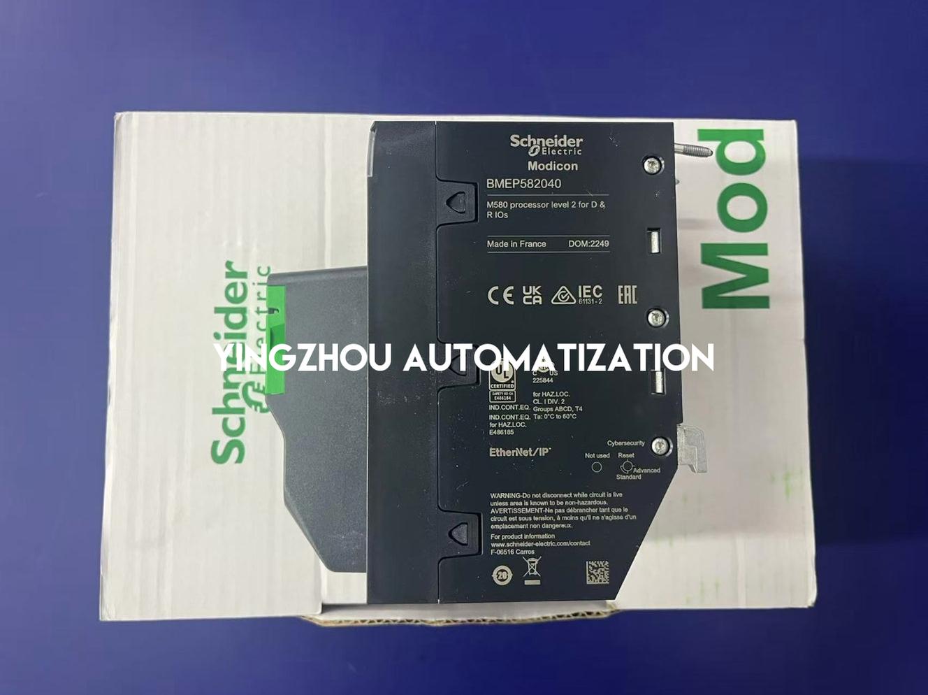 Schneider Electric BMEP582040 PLC CPU | Modicon M580, Level 2, Ethernet Backplane, High-Performance Controller, Brand New Original-YingZhou Automatization
