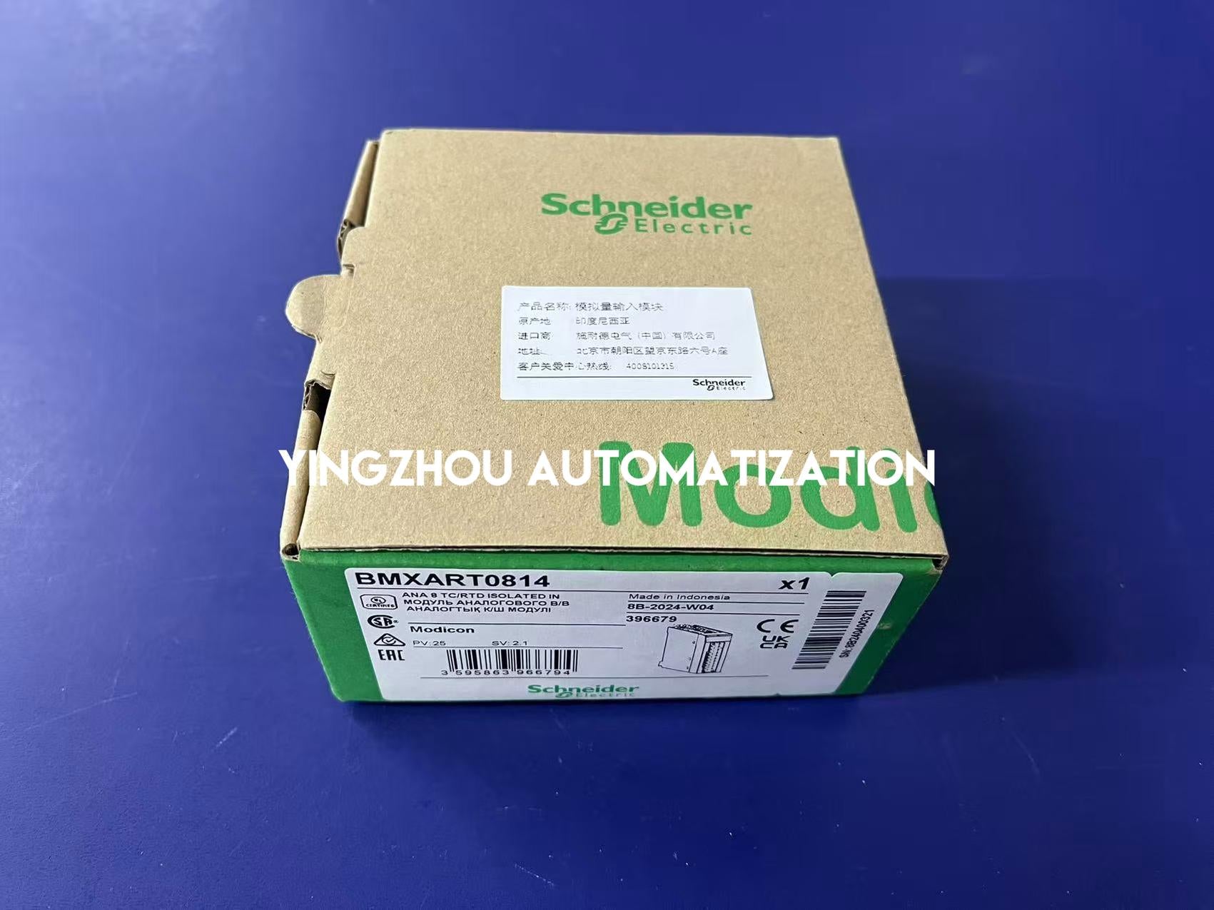Schneider Electric BMXART0814 Analog Input Module | Modicon X80, 8 Channels, Temperature Sensor, High Precision, Brand New Original-YingZhou Automatization