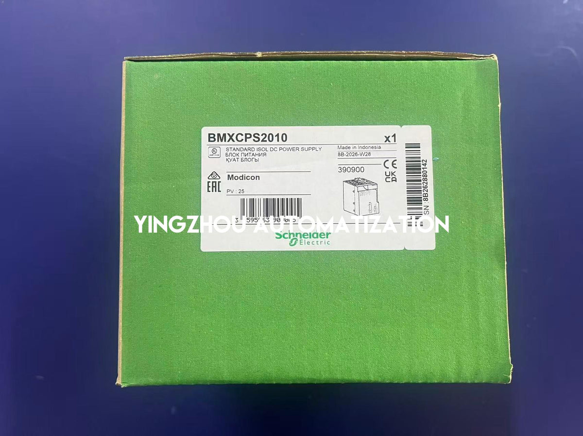 Schneider Electric BMXCPS2010 Modicon X80 24V DC 16.8W Isolated Power Supply Module-YingZhou Automatization