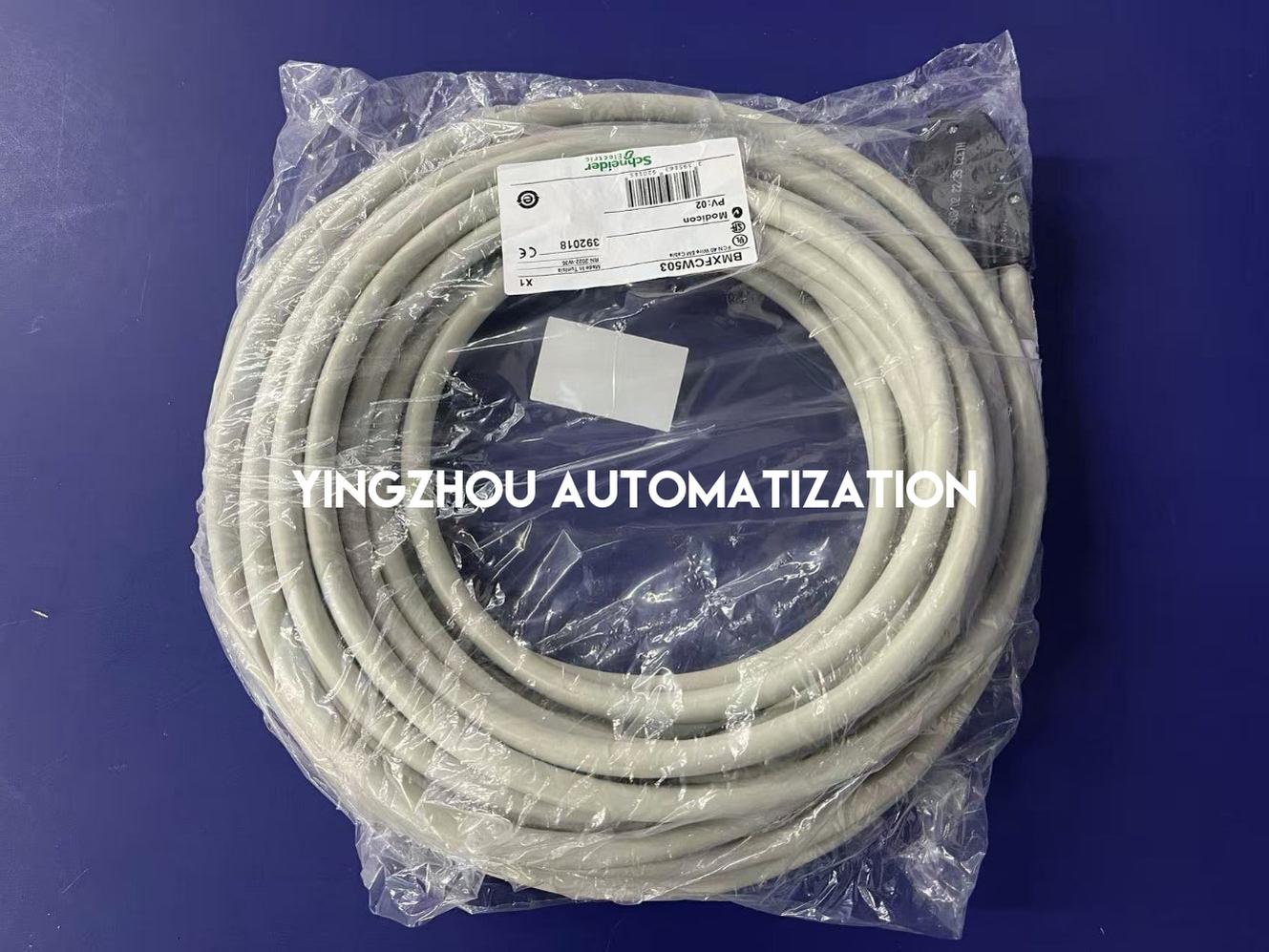 Schneider Electric BMXFCW503 Modicon X80 I/O Cable | 40-Way, 5 Meters, for 32-Channel Modules-YingZhou Automatization