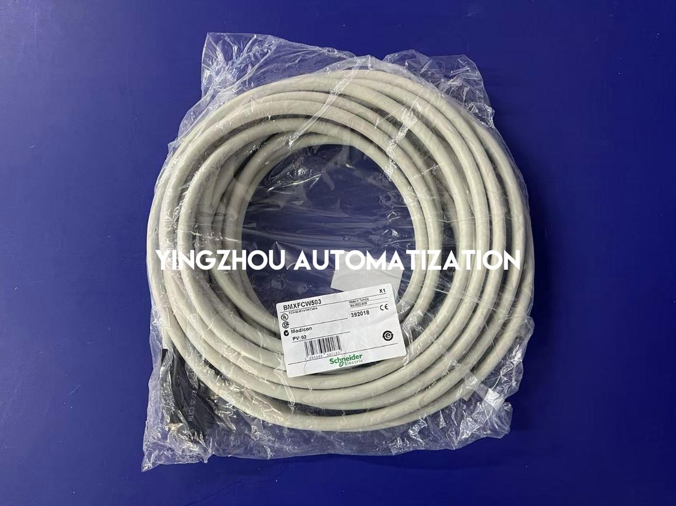 Schneider Electric BMXFCW503 Modicon X80 I/O Cable | 40-Way, 5 Meters, for 32-Channel Modules-YingZhou Automatization