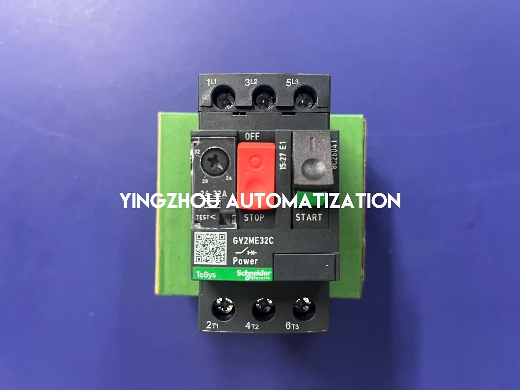 Schneider Electric GV2ME32C Motor Circuit Breaker | TeSys GV2, 24-32A, Thermal-Magnetic, Manual Starter, Brand New Original-YingZhou Automatization