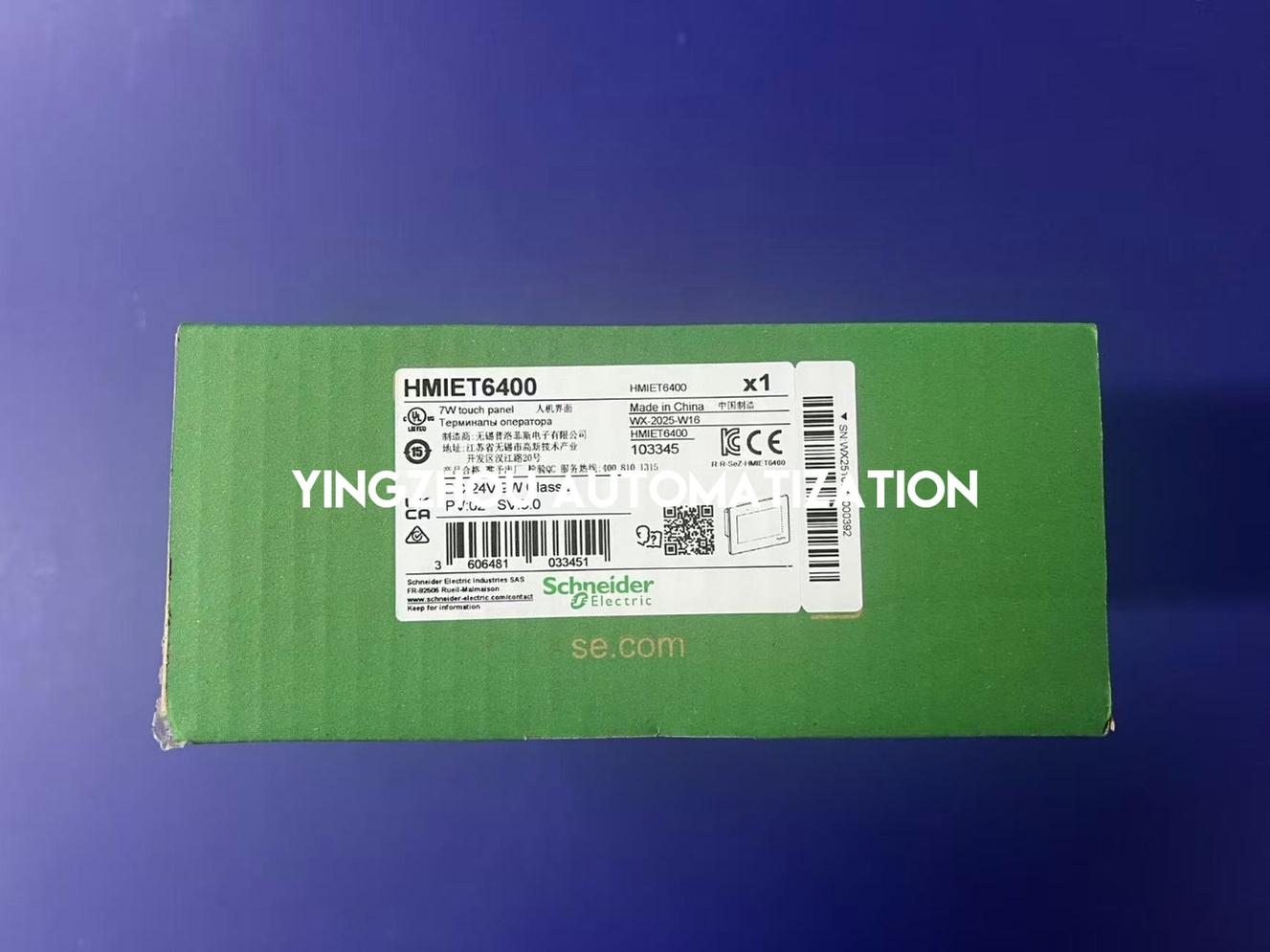 Schneider Electric HMIET6400 Easy Series Touchscreen | 7" Wide Screen, TFT Color LCD, 24V DC-YingZhou Automatization