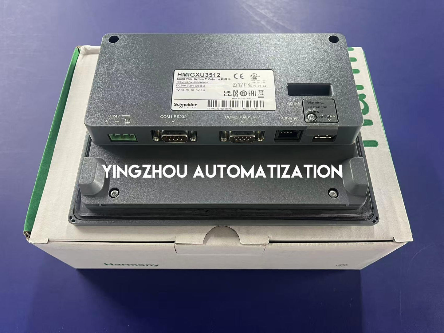 Schneider Electric HMIGXU3512 HMI | 10.1" TFT Touch Screen, Magelis GXU Series, Advanced Industrial Interface, Brand New Original-YingZhou Automatization