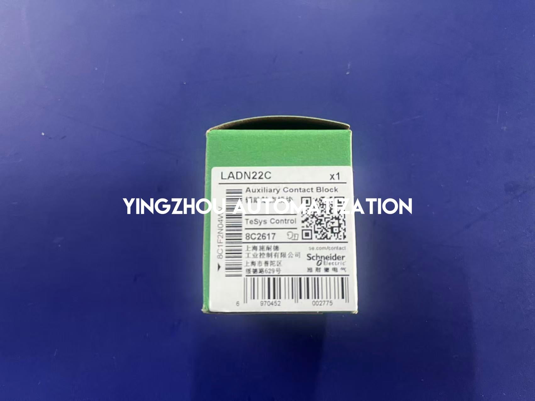 Schneider Electric LADN22C | TeSys D Auxiliary Contact Block | 2NO + 2NC | Spring Terminals | Industrial Control Accessory | Brand New Original-YingZhou Automatization