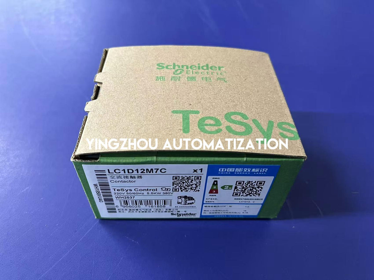 Schneider Electric LC1D12M7C TeSys D 12A 3P 220V AC Coil Contactor 5.5kW-YingZhou Automatization