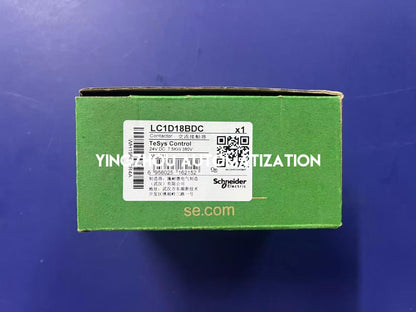 Schneider Electric LC1D18BDC Contactor | TeSys D, 18A, 24V DC Coil, 3-Pole, Industrial Switching, Brand New Original-YingZhou Automatization
