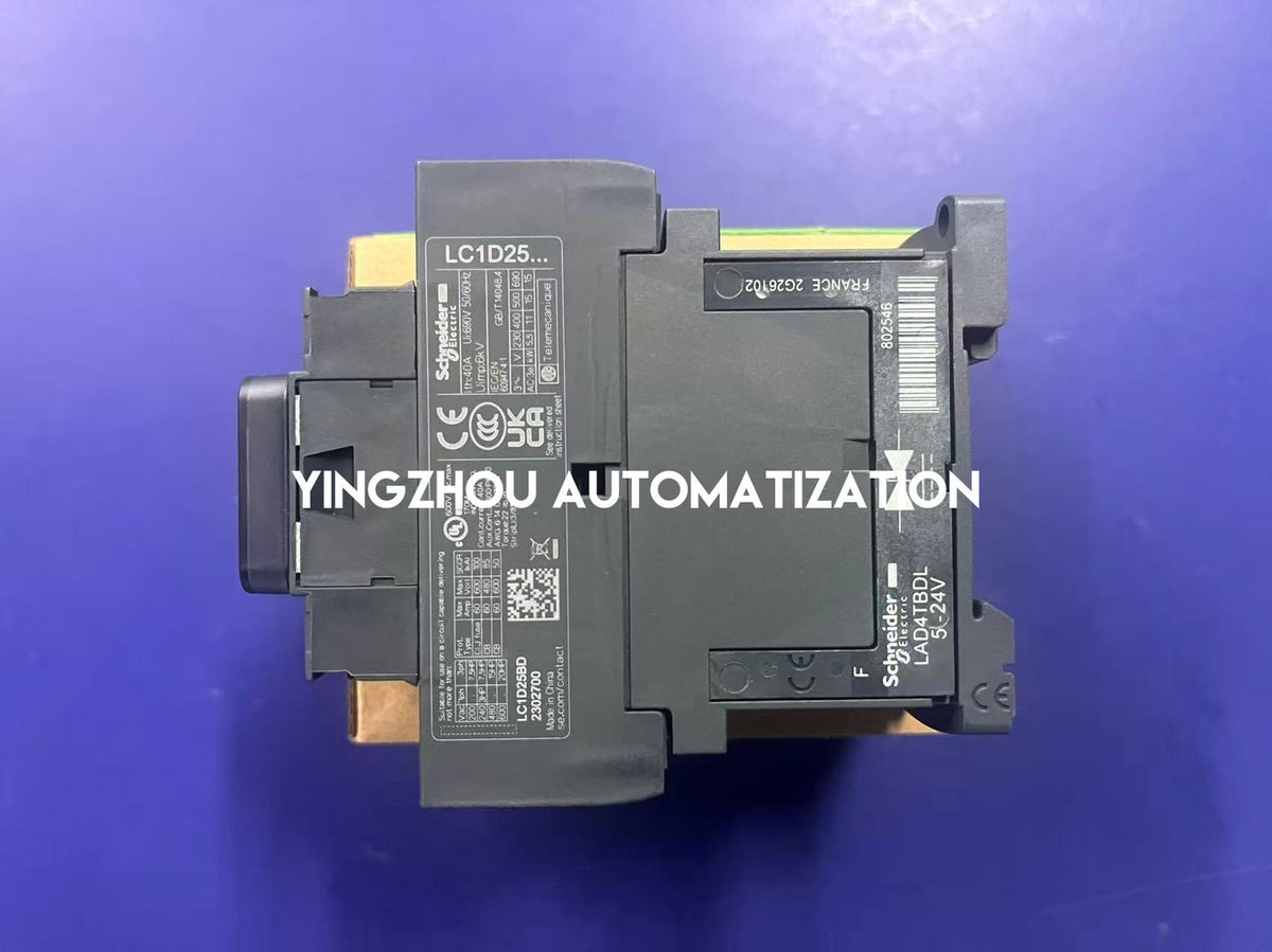Schneider Electric LC1D25BD TeSys Deca 25A 3P 24V DC Coil Contactor 11kW-YingZhou Automatization
