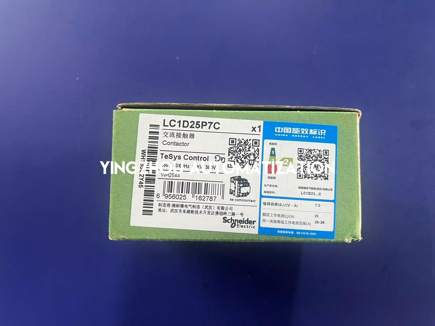 Schneider Electric LC1D25P7C | TeSys D Contactor | 25A | 3-Pole | 230V AC Coil | Spring Terminals | Industrial Motor Control | Brand New Original-YingZhou Automatization